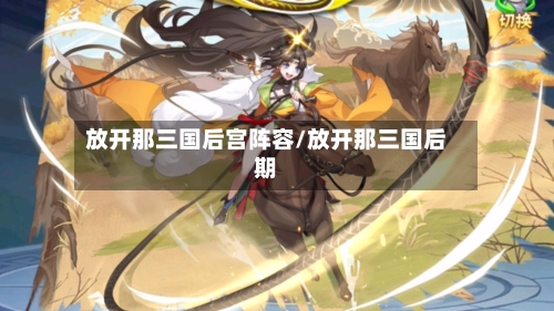 放开那三国后宫阵容/放开那三国后期-第2张图片
