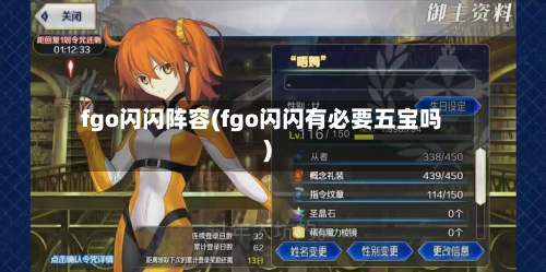 fgo闪闪阵容(fgo闪闪有必要五宝吗)-第2张图片