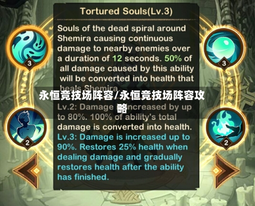 永恒竞技场阵容/永恒竞技场阵容攻略