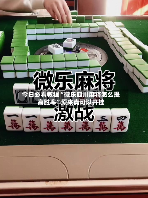 今日必看教程“微乐四川麻将怎么提高胜率	”原来真可以开挂-第2张图片