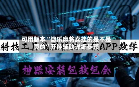 可用版本“微乐麻将卖挂的是不是真的”开挂辅助详细步骤-第2张图片