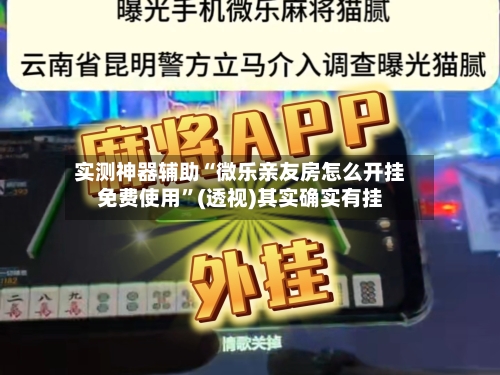 实测神器辅助“微乐亲友房怎么开挂免费使用”(透视)其实确实有挂-第3张图片