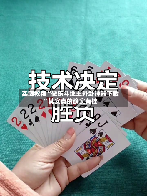 实测教程“微乐斗地主外卦神器下载”其实真的确实有挂-第2张图片
