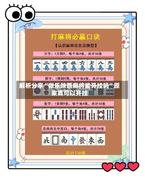 解析分享“微乐陕西麻将能开挂吗	”原来真可以开挂-第2张图片