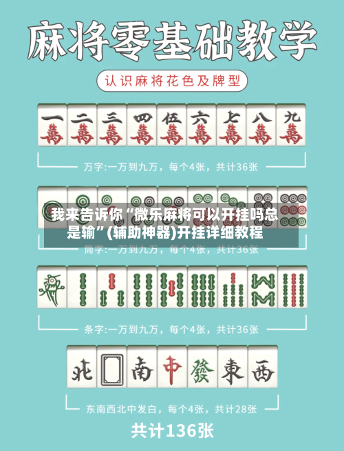 我来告诉你“微乐麻将可以开挂吗总是输”(辅助神器)开挂详细教程-第2张图片