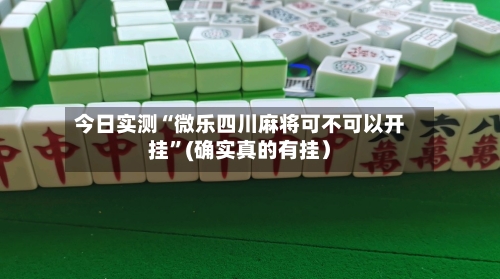 今日实测“微乐四川麻将可不可以开挂”(确实真的有挂）-第2张图片