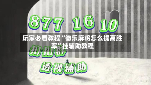 玩家必看教程“微乐麻将怎么提高胜率”挂辅助教程-第2张图片