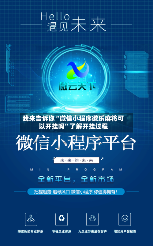 我来告诉你“微信小程序徽乐麻将可以开挂吗”了解开挂过程-第2张图片