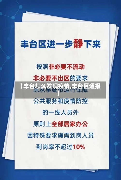 【丰台怎么发现疫情,丰台区通报】-第3张图片