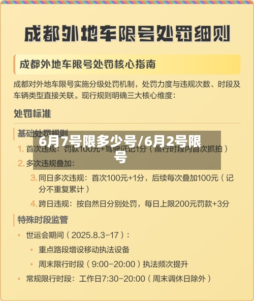 6月7号限多少号/6月2号限号